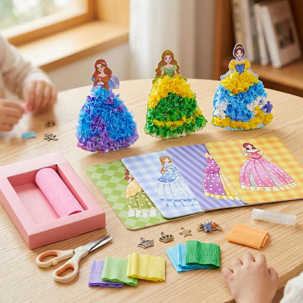 Kit Arte Vestidos de Princesa